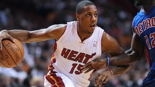 Mario Chalmers of the Miami Heat