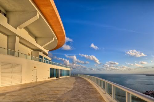 Continuum South Beach Penthouse 2 terrace Continuum South Beach Penthouse 2 terrace