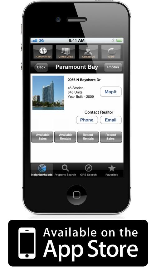 Miami real estate iphone app