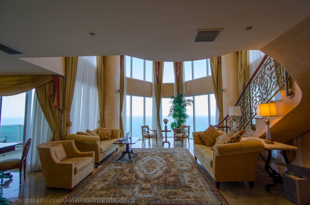 Ocean Two penthouse entrance Ocean Two penthouse entrance