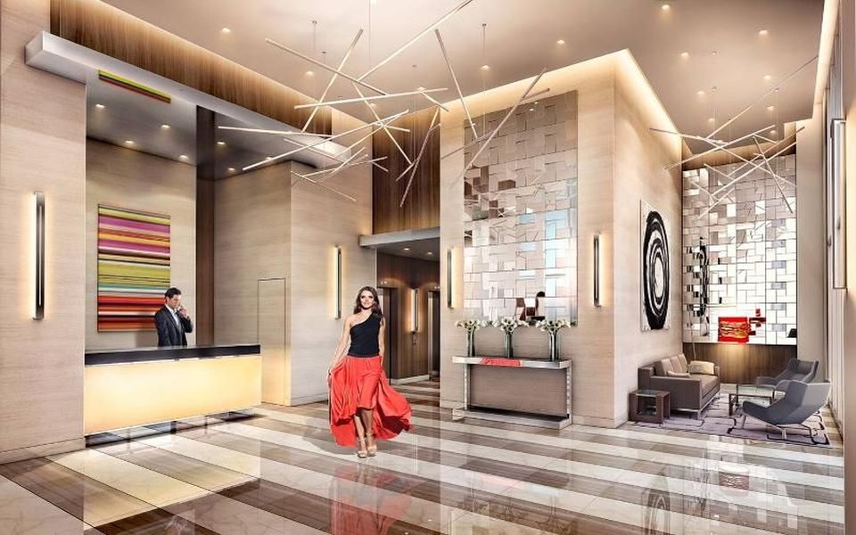 Nine at Mary Brickell Village lobby