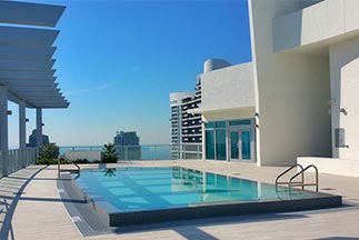 1100 Millecento condo lobby