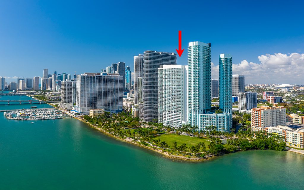 1800 Club condo building in Edgewater Miami