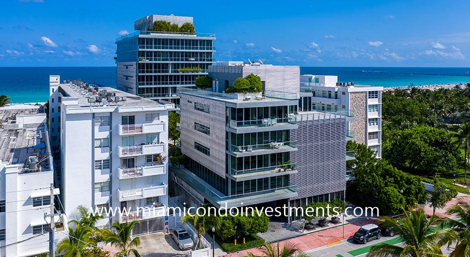 west facade of 321 Ocean in Miami Beach