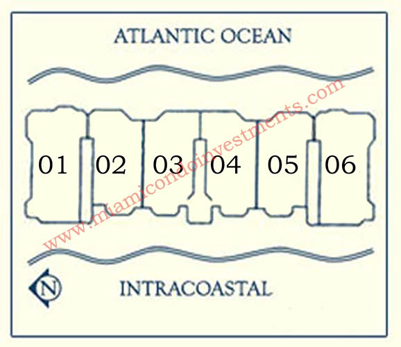 Acqualina condo site plan