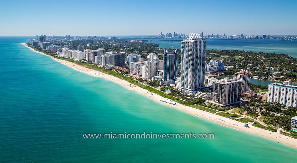 skyline photo with Akoya Miami Beach