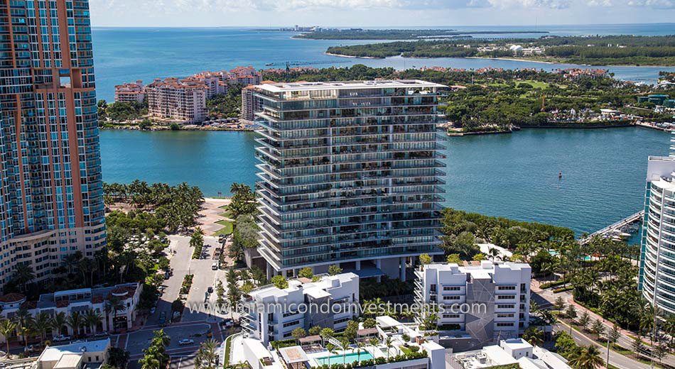 water views from Apogee South Beach