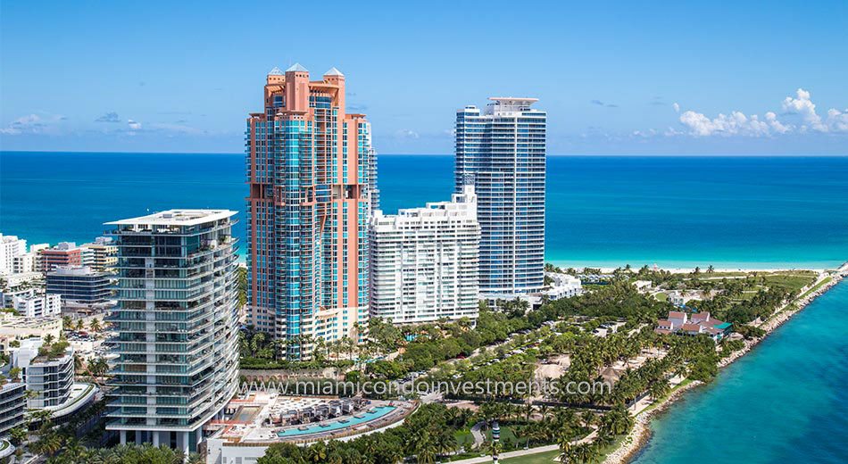 views from Apogee South Beach