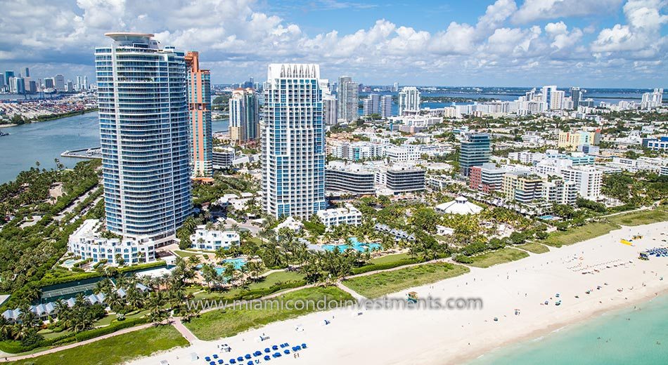 exterior view of Continuum South Beach North Tower