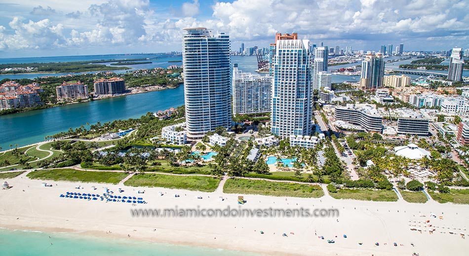 oceanfront condos at Continuum South Beach North Tower