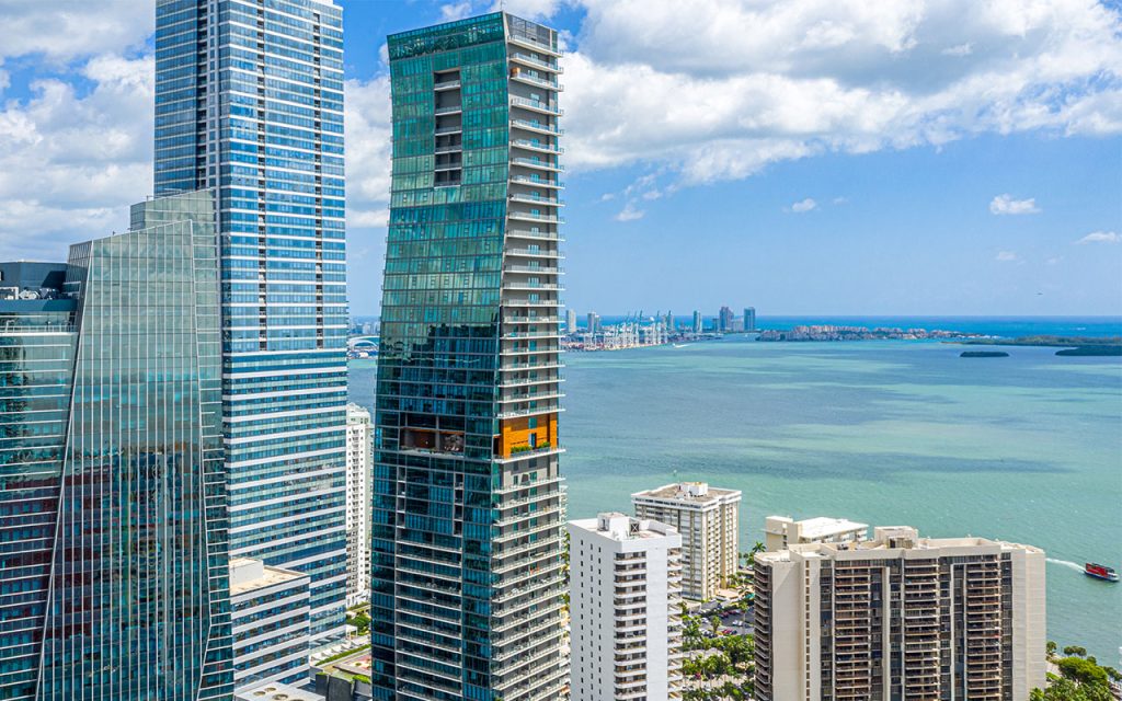 water views from Echo Brickell