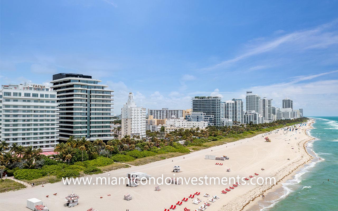 Faena House beachfront