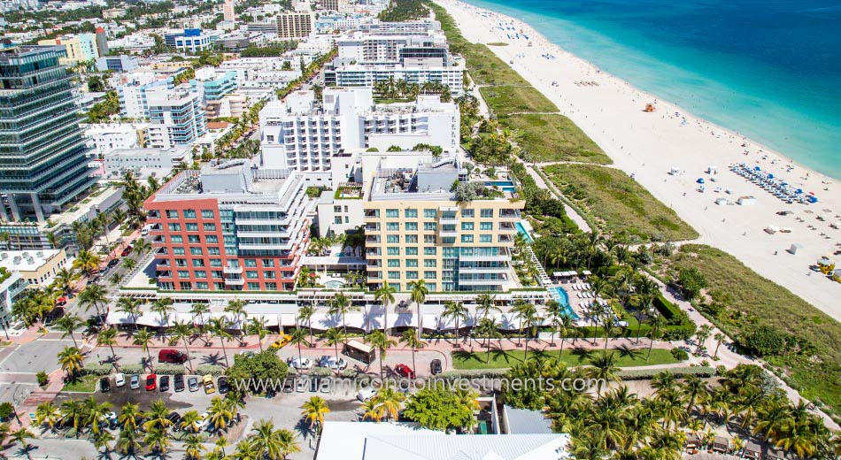 Hilton Bentley Miami Beach condos oceanfront