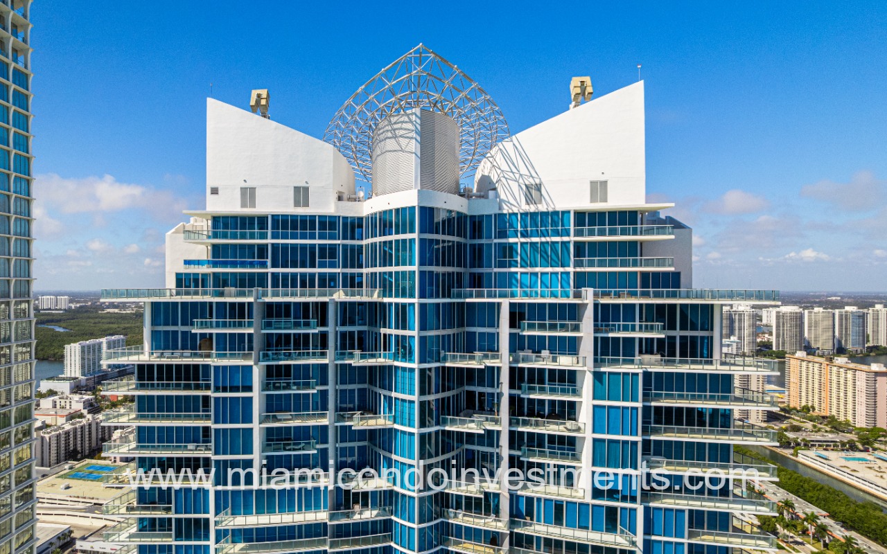 Jade Beach top of section of building architecture