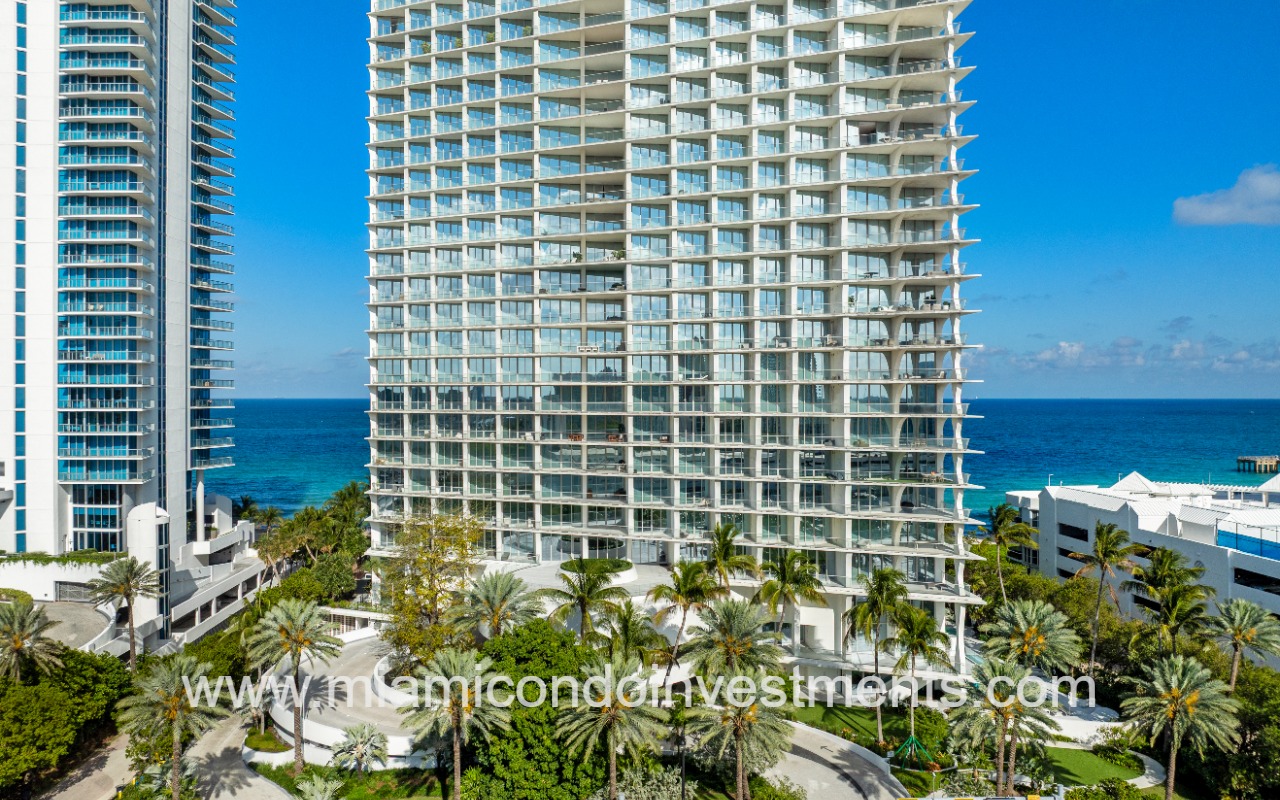 Jade Signature front of building exterior closeup