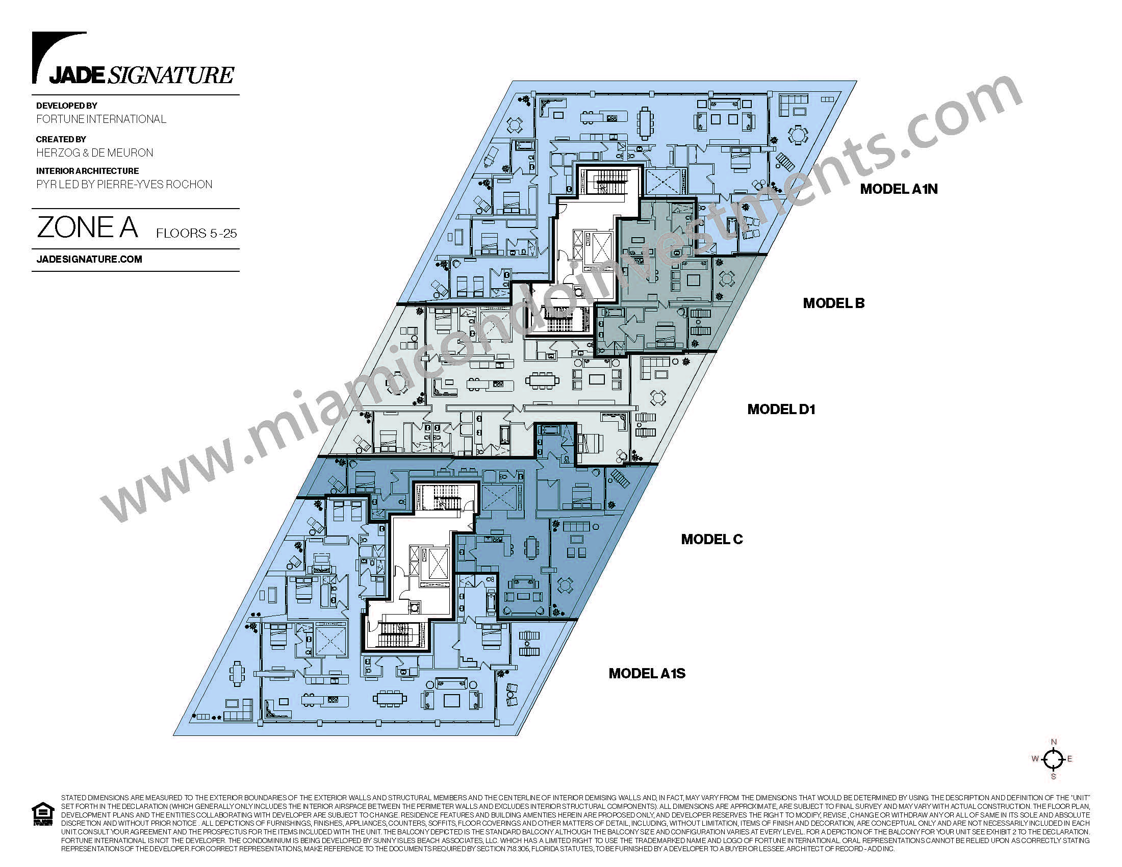 Jade Signature Zone A Key Plan