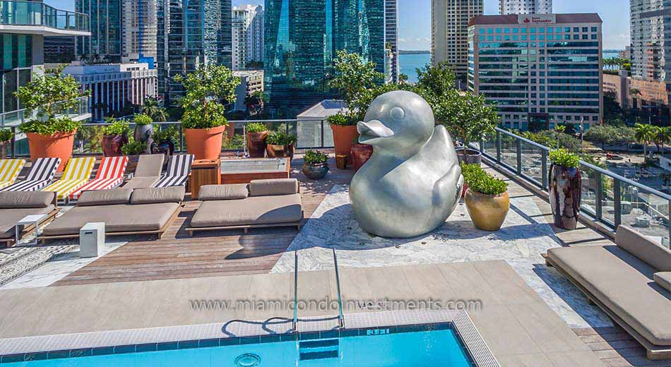 SLS Brickell duck