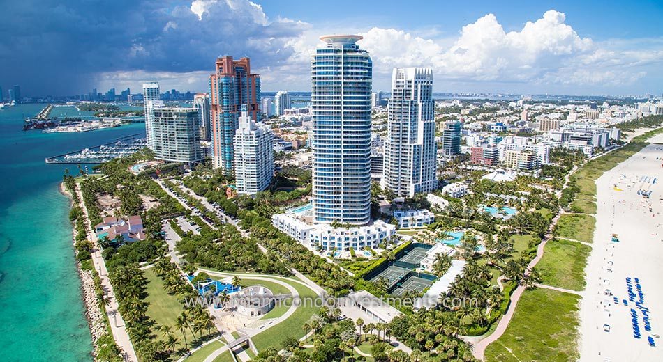 South Pointe Towers waterfront condos south beach