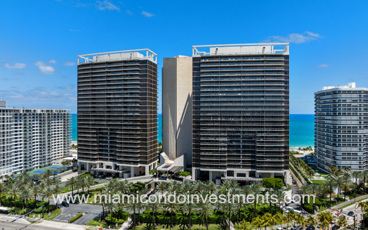 St Regis Bal Harbour Center condo building