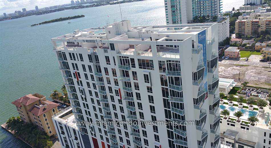 The Crimson miami condos exterior