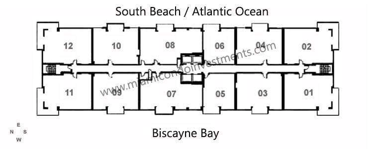 The Floridian site plan