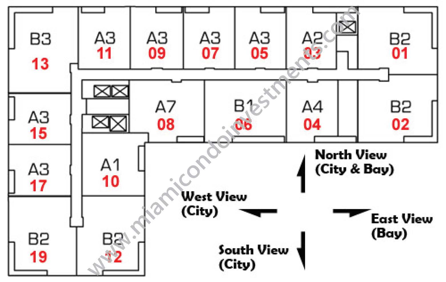 the-loft-2-condos-key-plan