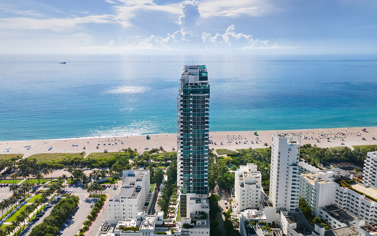 The Setai Miami Beach sunrise views