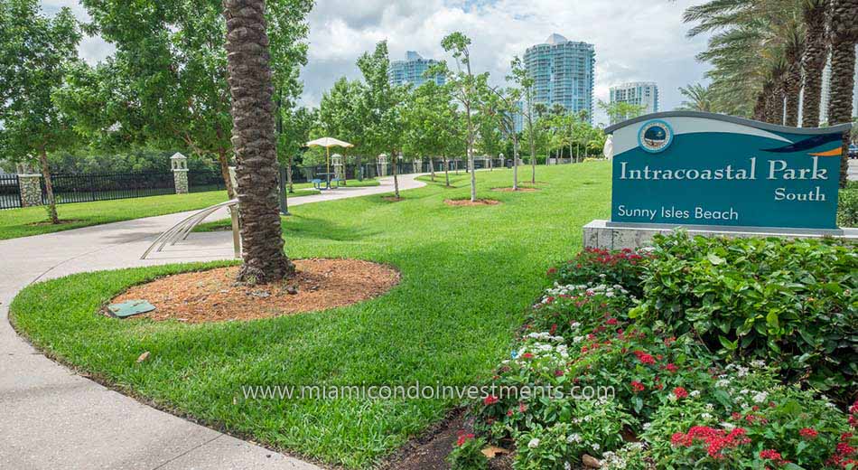 Intracoastal Park South in Sunny Isles Beach