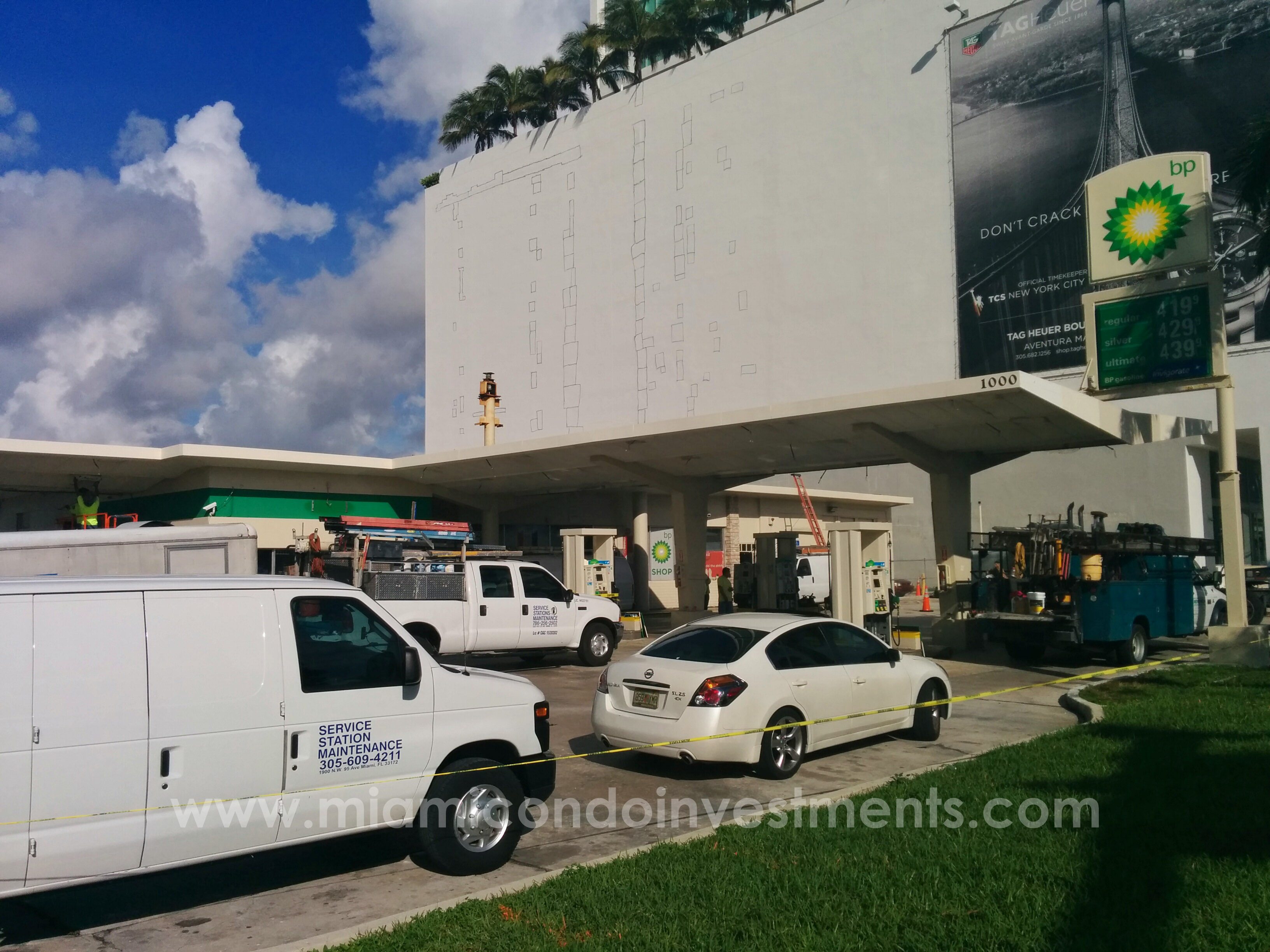 BP Gas station for One Thousand Museum