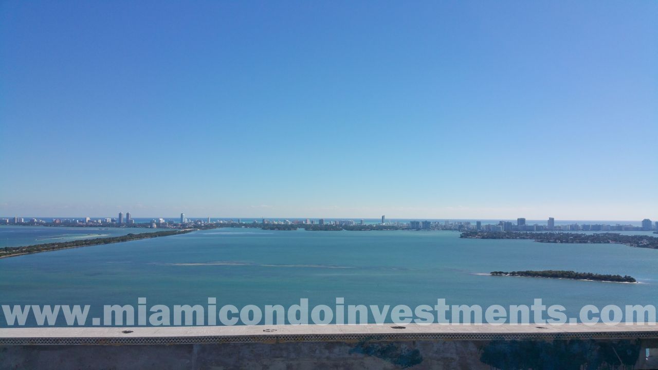 View direct east from Penthouse 1 at Bay House View direct east from Penthouse 1 at Bay House