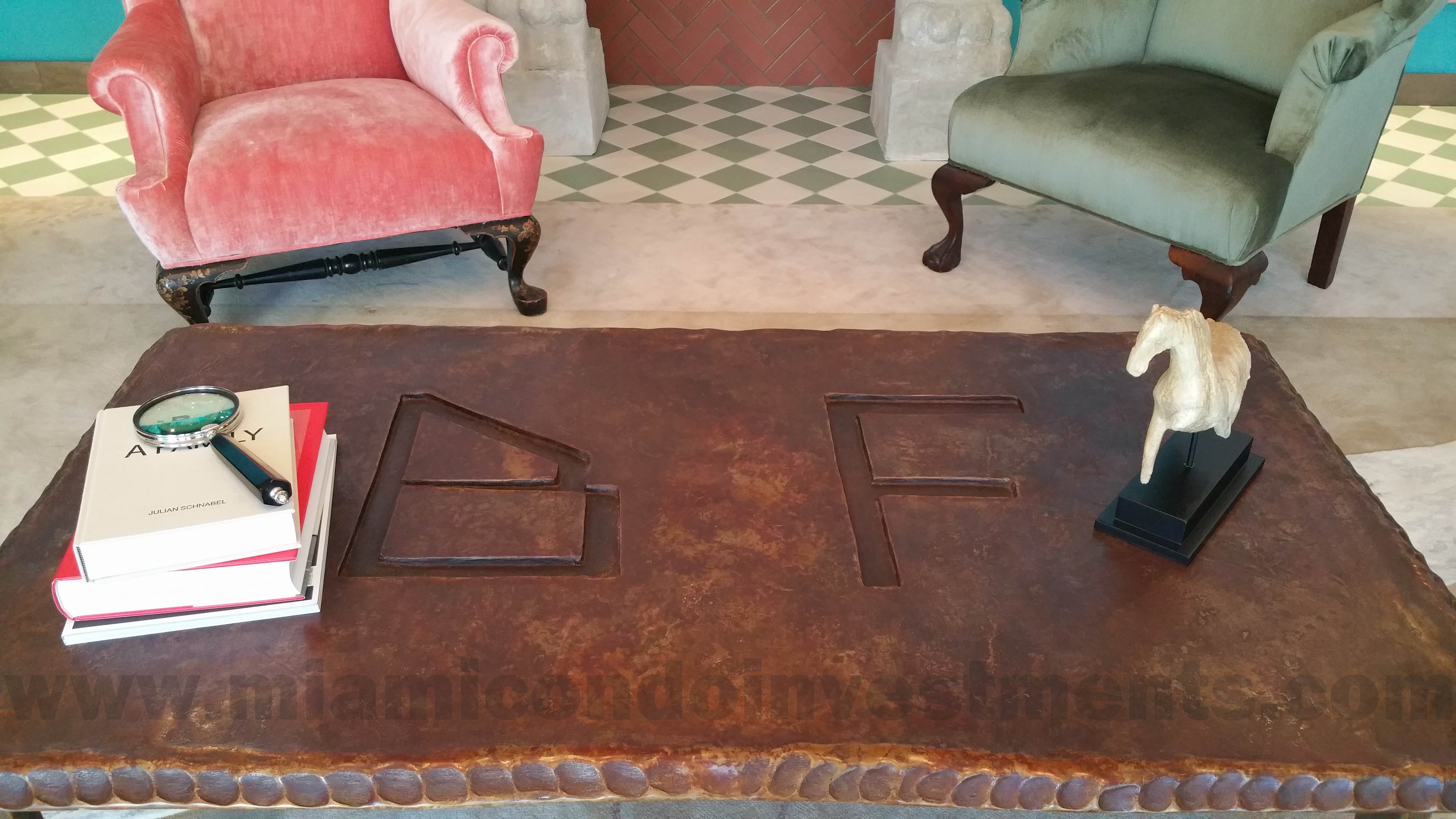 Brickell Flatiron coffee table Brickell Flatiron coffee table