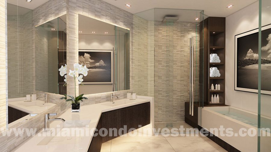 Master Bath for 1 & 2 Bedroom units