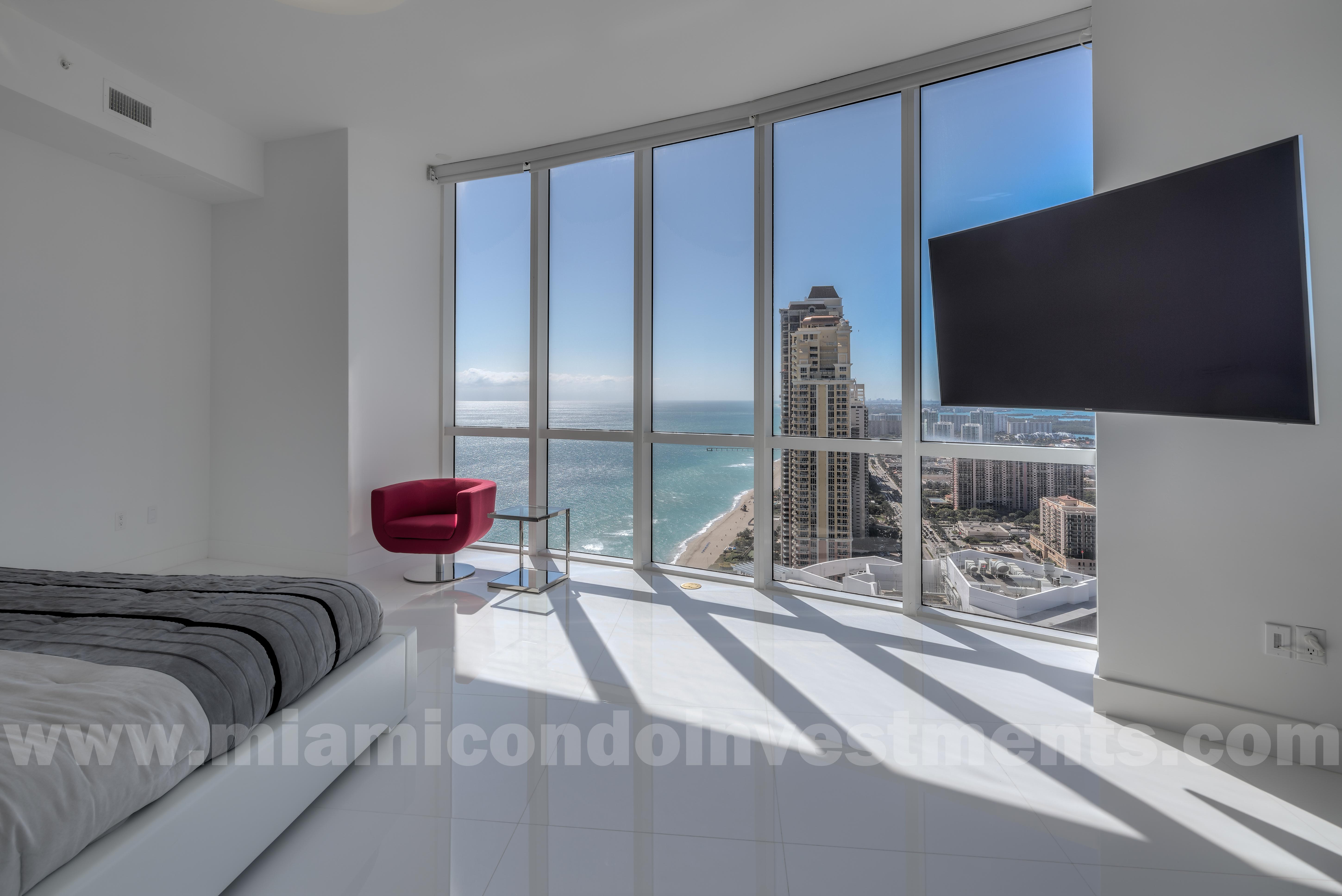 view of ocean and coastline from master bedroom view of ocean and coastline from master bedroom