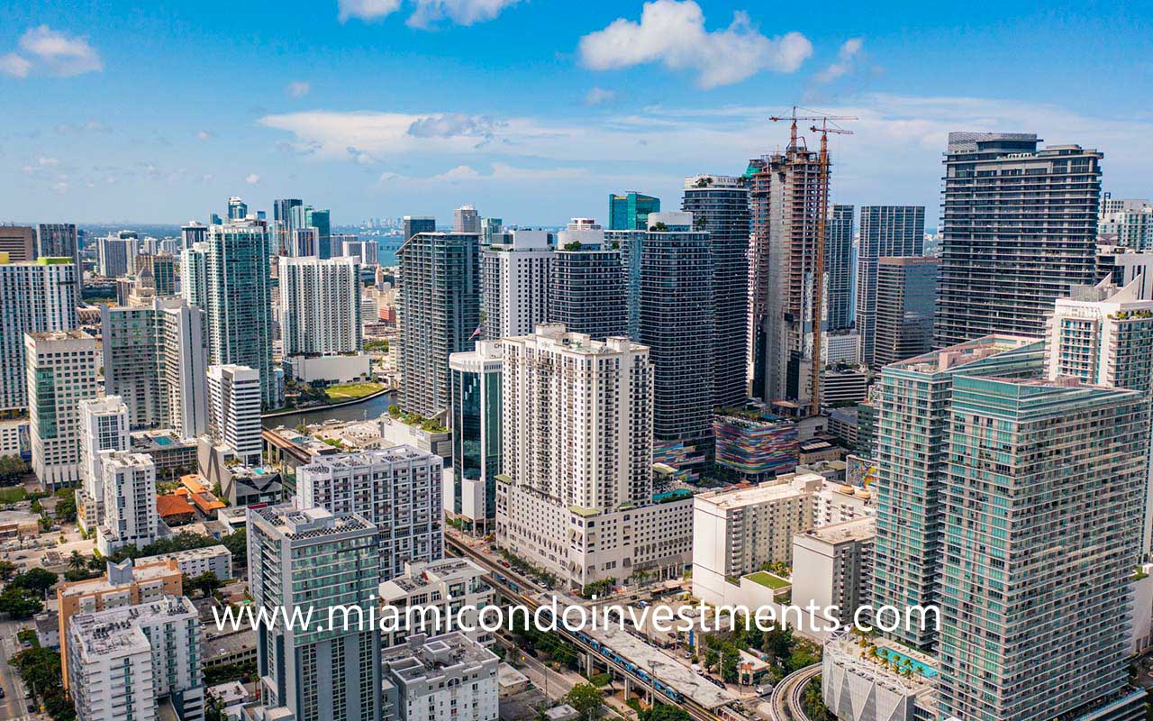 Brickell Financial District skyline