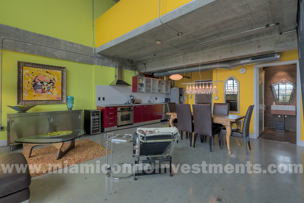 Parc Lofts unit 503 industrial loft