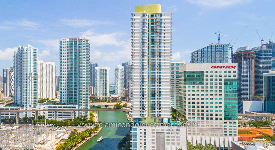 Latitude on the River condos in Miami