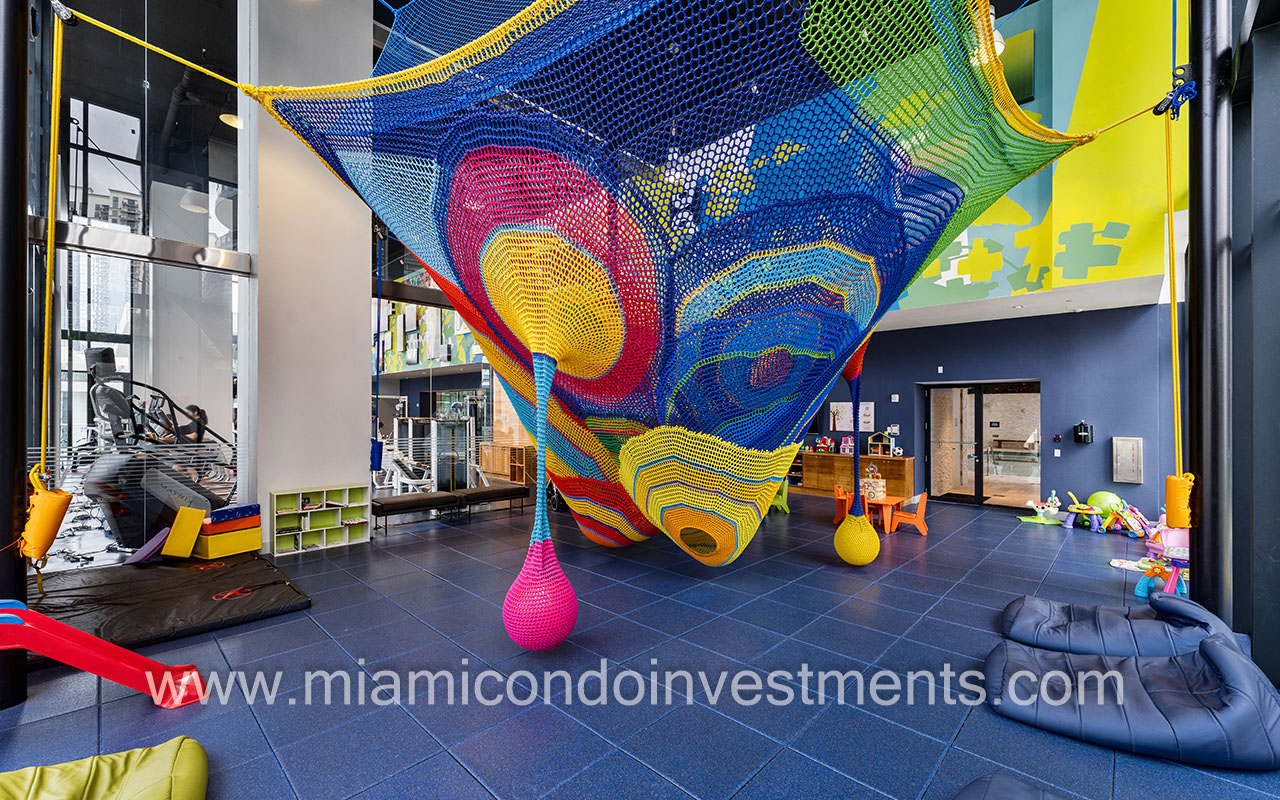 1010 Brickell children's playroom
