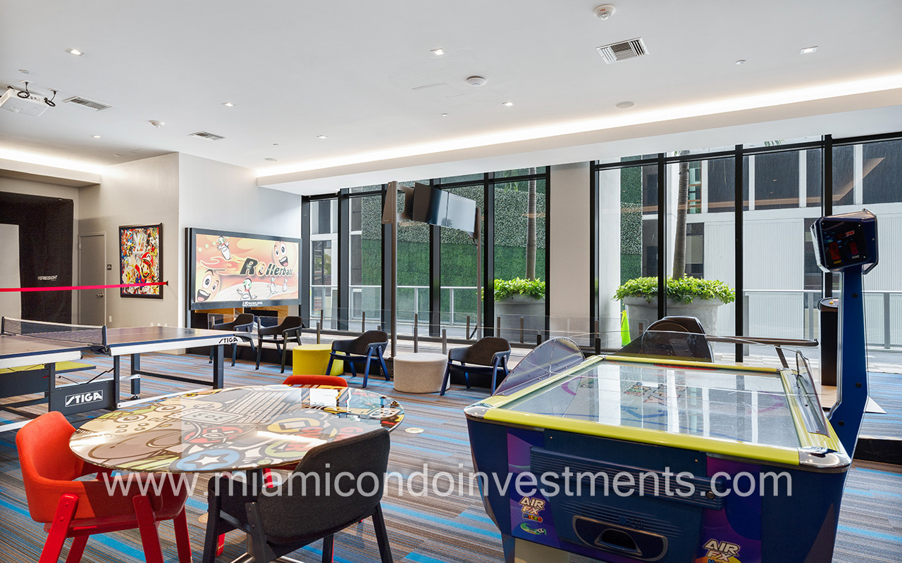 1010 Brickell game room