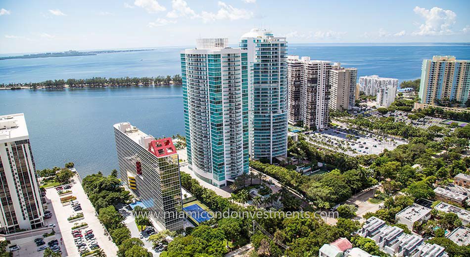 water views from Atlantis on Brickell