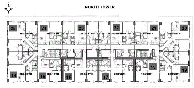 Axis on Brickell North Tower Condos 1111 SW 1 Ave Miami