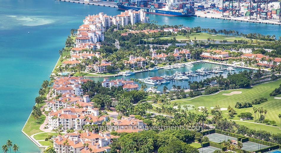 Bayside Village aerial