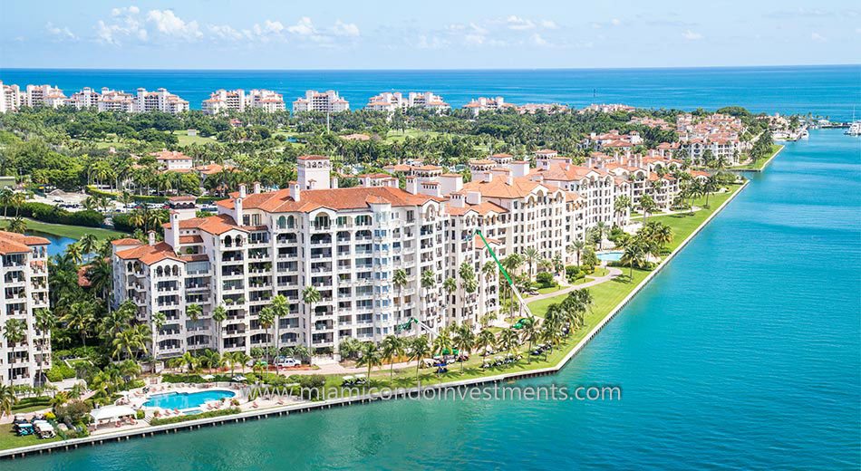 condos at Bayview on Fisher Island