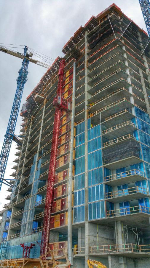 Biscayne Beach condos construction