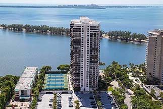 Brickell Bay Club condos in Miami