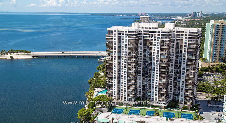 Brickell Bay Club condominiums in Miami Florida