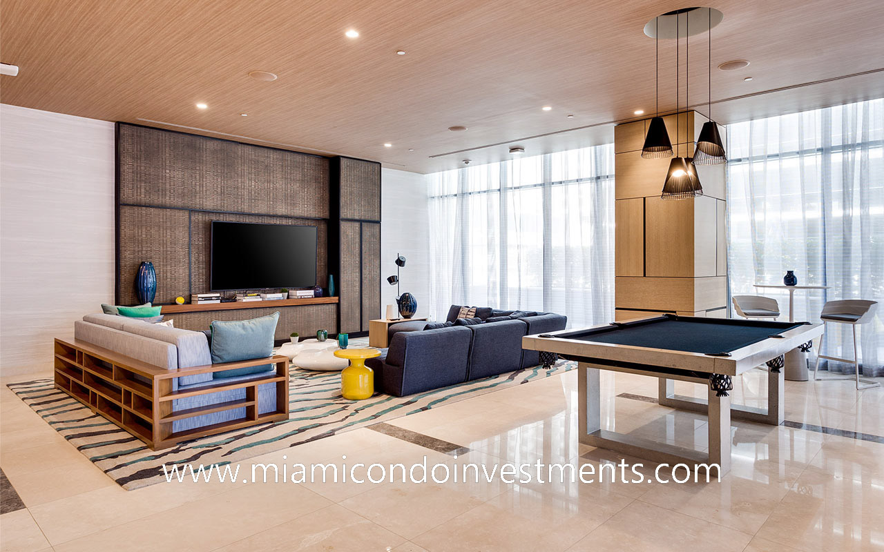 Brickell Heights East clubroom 3