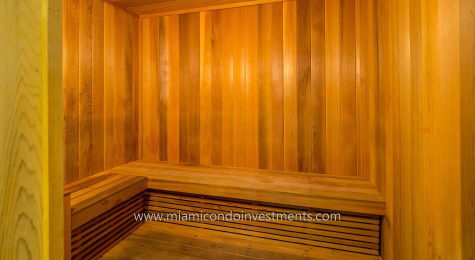 Brickell House co-ed sauna