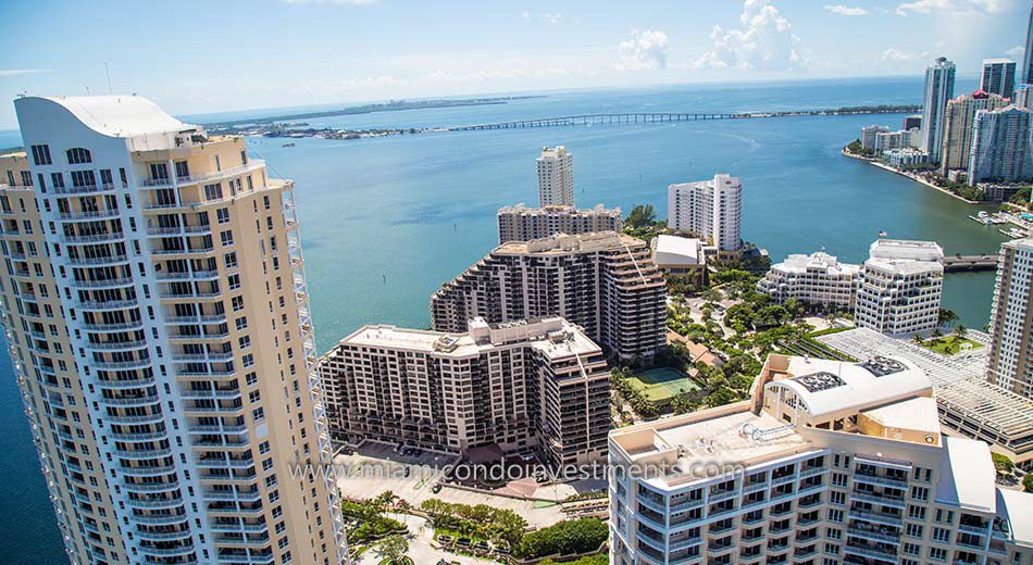 Brickell Key One condominiums