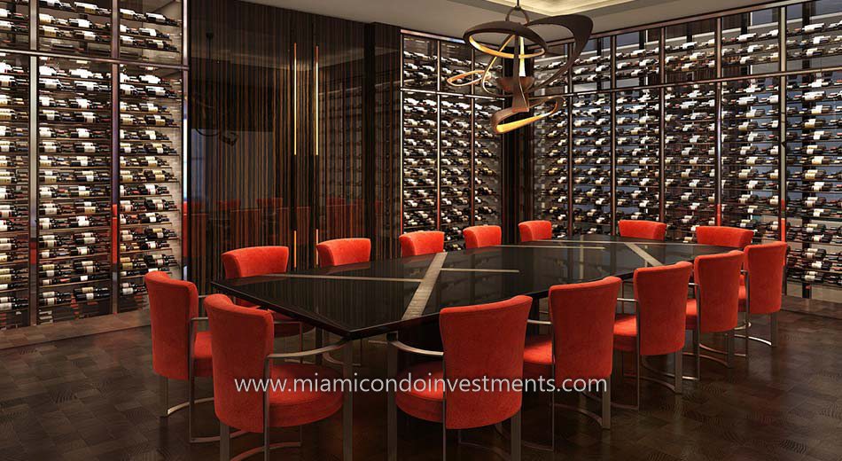 Fendi Chateau private dining room