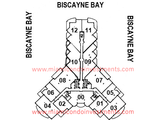 One Tequesta Point site plan